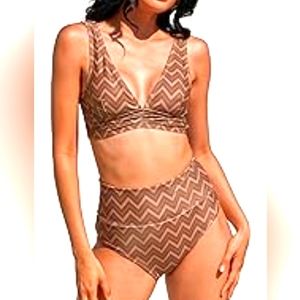 Women's 2 piece High Waist Bikini NWOT